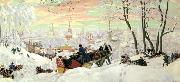 Boris Kustodiev, Maslenitsa Tuesday